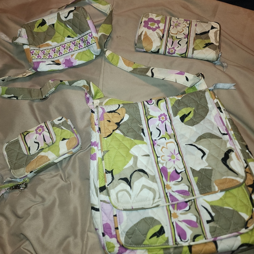 Vera Bradley, Portobello Road, 4 pieces. USED